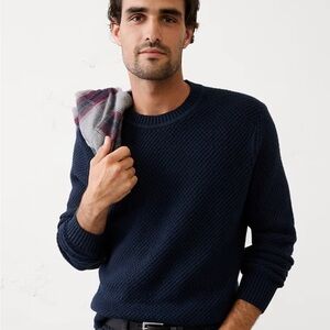 Banana Republic Men's Deep Blue Crewneck Sweater Brand New